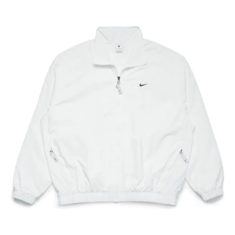 Nike Sportswear Solo Swoosh Track Jacket 'White' DQ5200-100 sold by KicksCrew