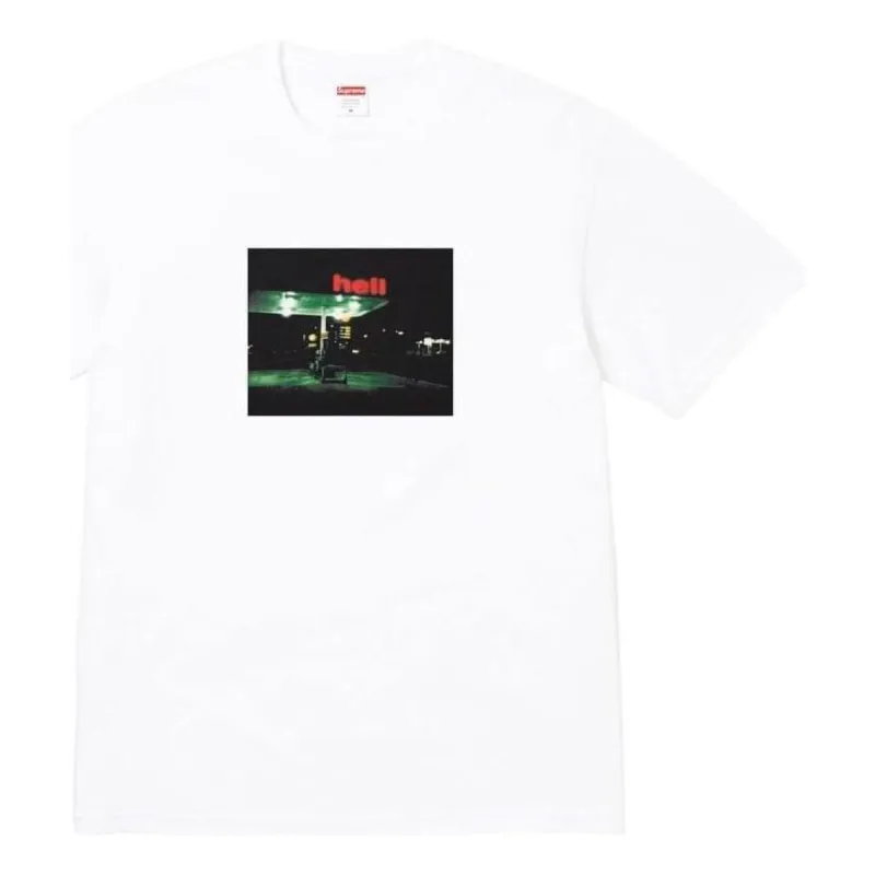 Supreme FW23 Week7 Hell T-shirt 'White' SUP-FW23-150 sold by KicksCrew