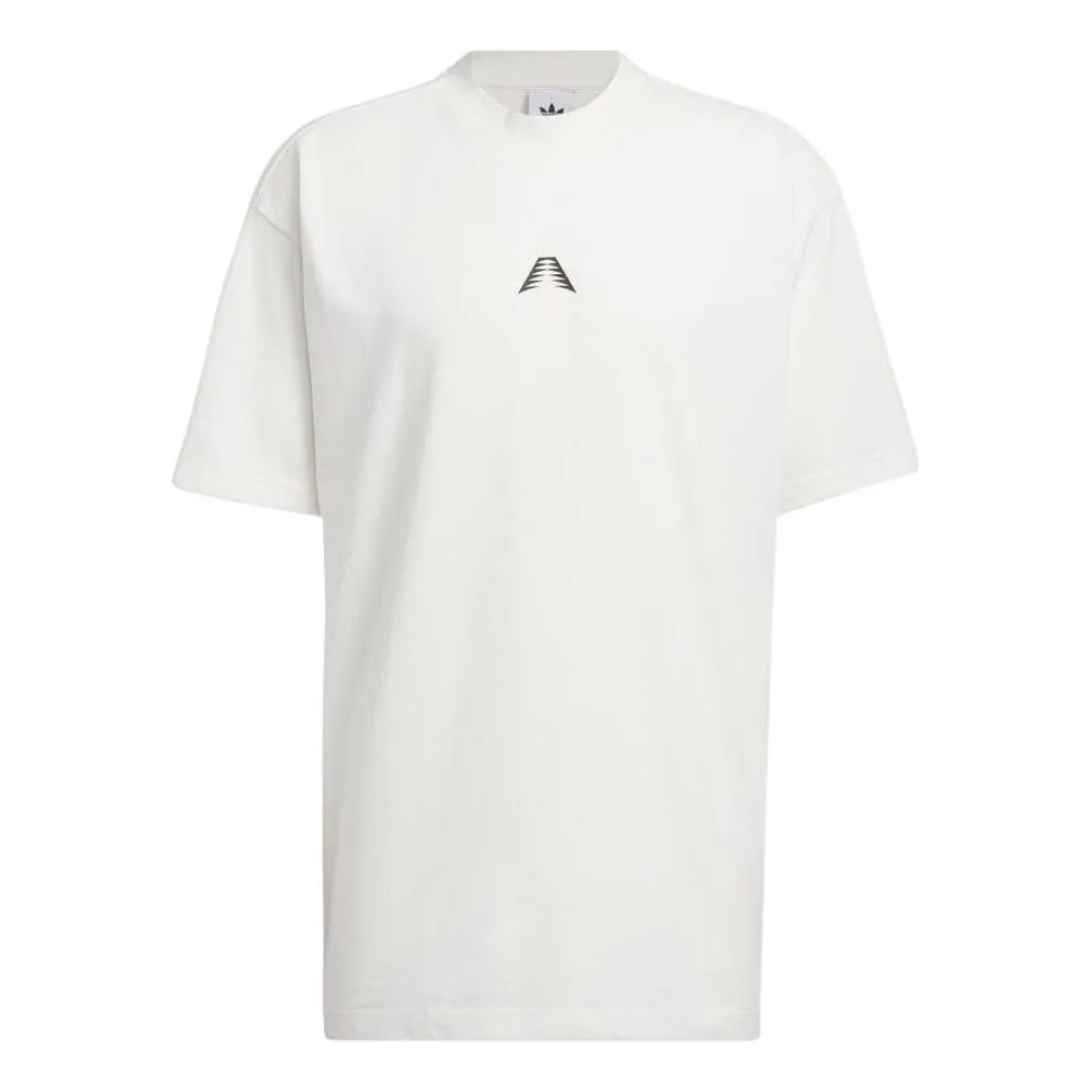 adidas Basketball AE Foundation T-shirt 'White' IU2810 sold by KicksCrew