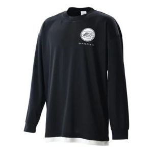 New Balance Basketball Wear Graphic Long Sleeve T-Shirt 'Black' AMT25114-BK sold by KicksCrew