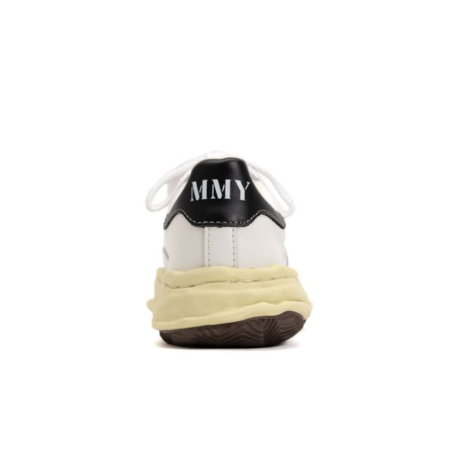 Maison MIHARA YASUHIRO BLAKEY VL OG Sole Leather Low-top Sneaker 'White' A09FW731-WHT sold by KicksCrew product image thumbnail 3