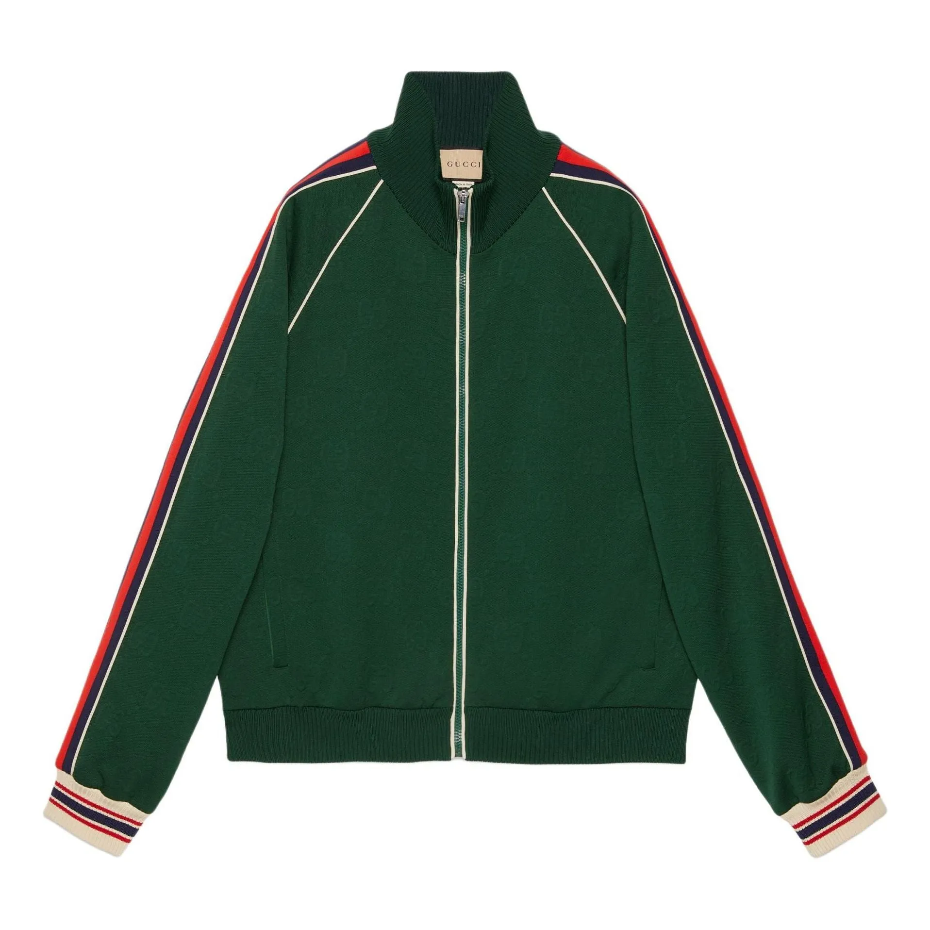 GUCCI ジャケット/ジャンパー Gucci ジャンボ GG ジップジャケット | グレー | FARFETCH JP