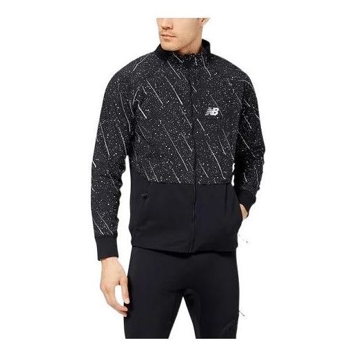 New Balance Heatgrid Reflective Jacket 'Black' MJ23251-BK sold by KicksCrew