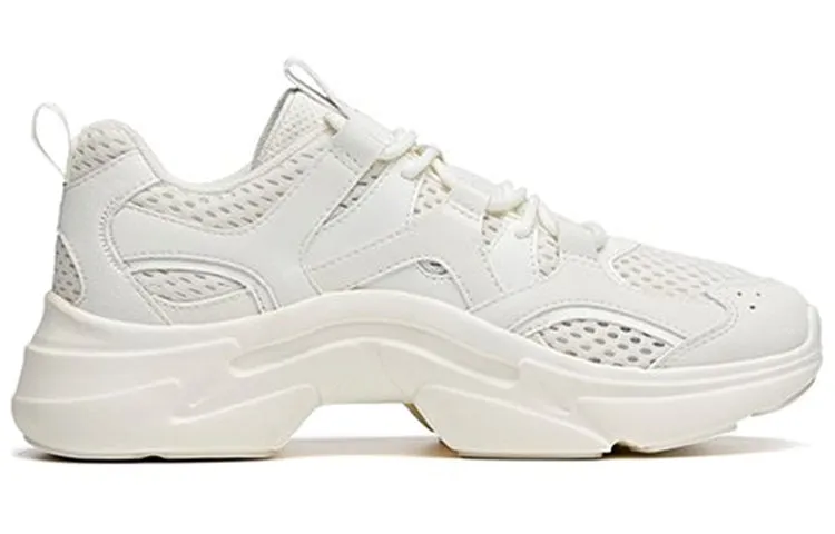 (WMNS) ANTA Running Series Sneakers 'White Yellow' 122028882-4 sold by KicksCrew product image thumbnail 2