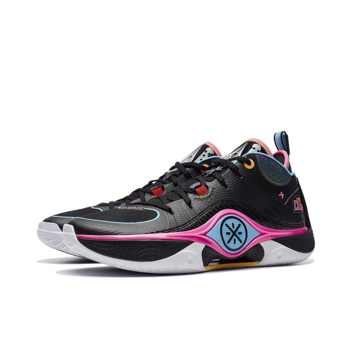 Li-Ning Wade Shadow 5 'Black Neon Pink' ABPT053-1 sold by KicksCrew product image thumbnail 2
