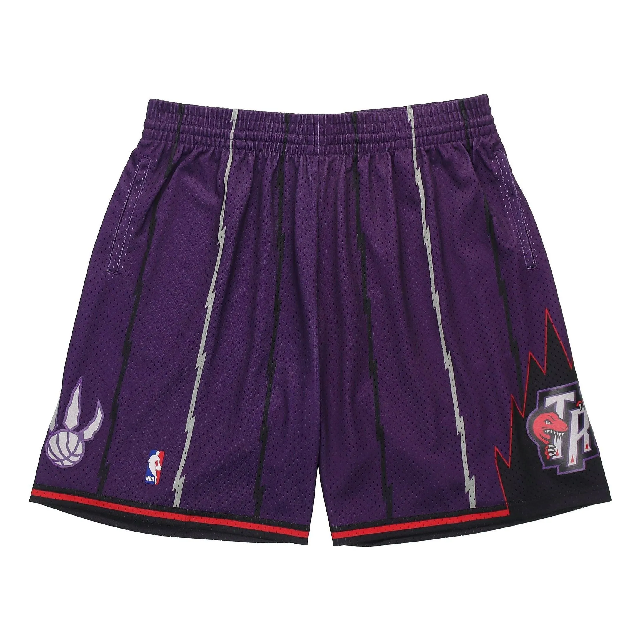 Mitchell & Ness NBA Swingman Shorts Toronto Raptors Road 1998-99 'Dark Purple' SMSHGS18255-TRAPURP98 sold by KicksCrew