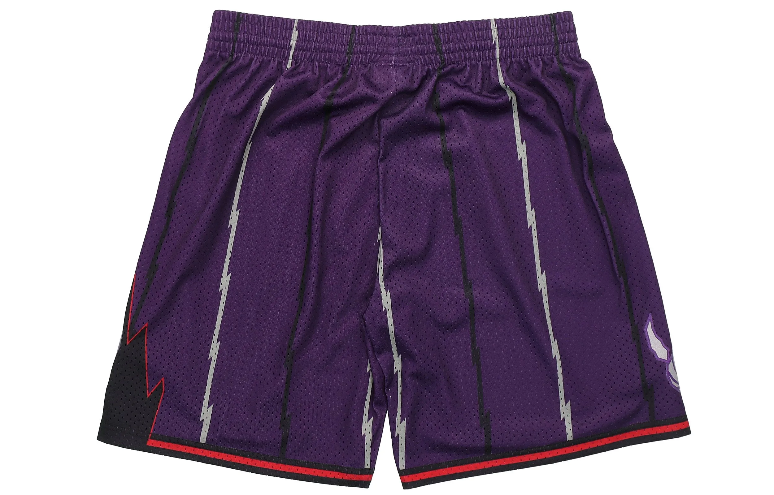 Mitchell & Ness NBA Swingman Shorts Toronto Raptors Road 1998-99 'Dark Purple' SMSHGS18255-TRAPURP98 sold by KicksCrew product image thumbnail 2