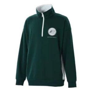 New Balance Basketball Wear Sweat Half Zip Top 'Nightwatch Green' AMT25115-NWG sold by KicksCrew