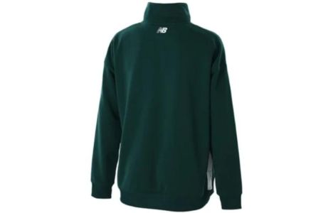 New Balance Basketball Wear Sweat Half Zip Top 'Nightwatch Green' AMT25115-NWG sold by KicksCrew