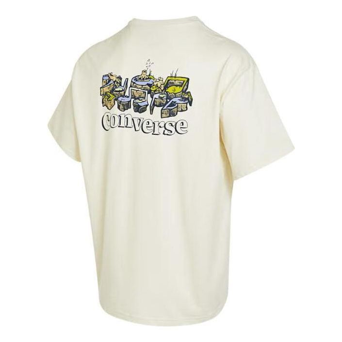Converse Musical Frogs Tee 'Beige' 10024761-A02 sold by KicksCrew