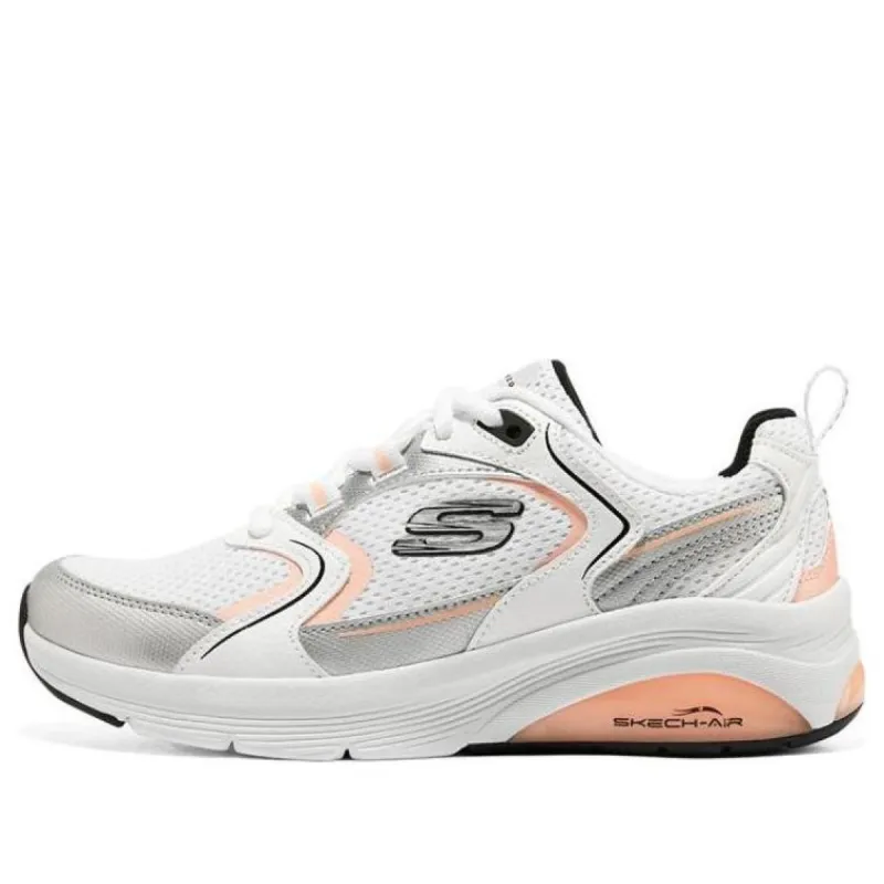 (WMNS) Skechers Skech-Air Extreme 2.0 'White Black Coral' 149652-WBC sold by KicksCrew