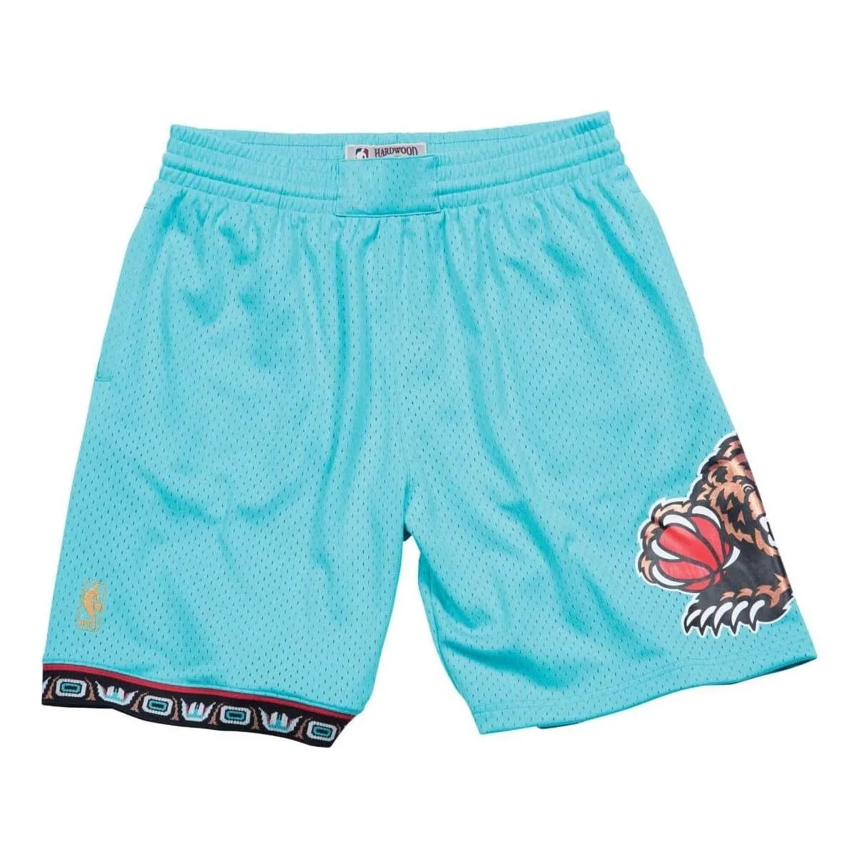 Mitchell & Ness NBA Swingman Shorts Vancouver Grizzlies Road 1996-97 'Teal' SMSHGS18259-VGRTEAL96 sold by KicksCrew