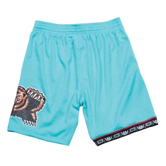 Mitchell & Ness NBA Swingman Shorts Vancouver Grizzlies Road 1996-97 'Teal' SMSHGS18259-VGRTEAL96 sold by KicksCrew product image thumbnail 2