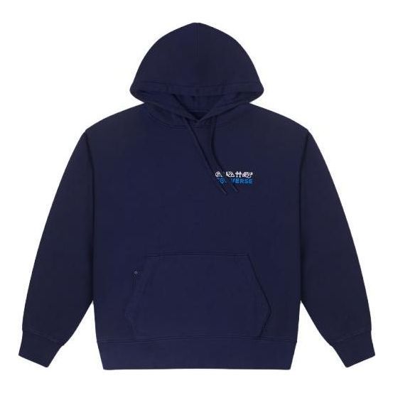 Converse Skate Logo Hoodie 'Blue' 10026551-A03 sold by KicksCrew