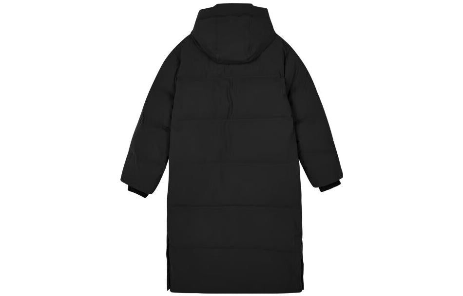 Skechers Woven Long Down Jacket 'Black' L423M156-0018 sold by KicksCrew product image thumbnail 2