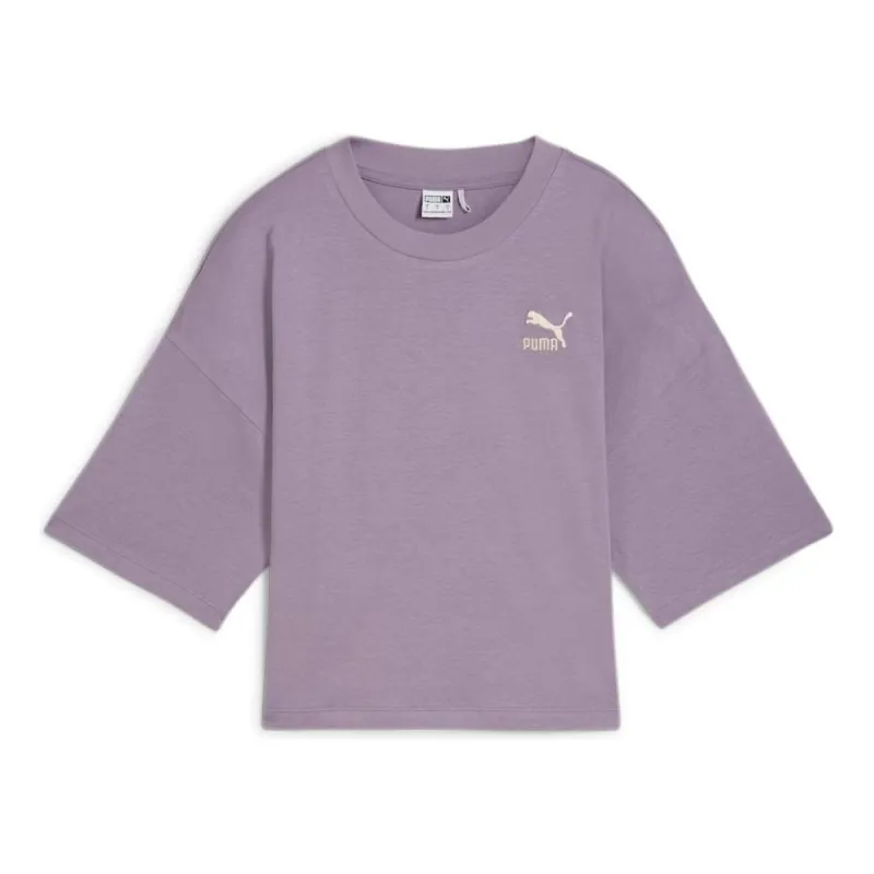 (WMNS) PUMA Better Classics T-shirt 'Pale Plum' 624226-30 sold by KicksCrew