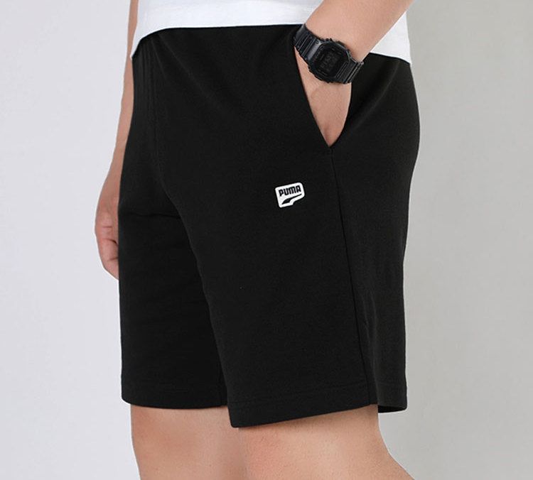 Puma Trendy Casual Graphic Shorts 'Black' 530162-01 sold by KicksCrew product image thumbnail 4