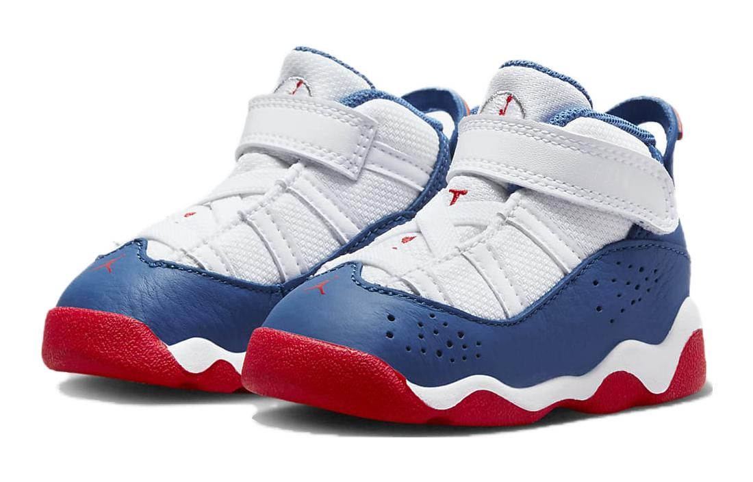 (TD) Air Jordan 6 Rings 'White True Blue' 323420-140 sold by KicksCrew product image thumbnail 3