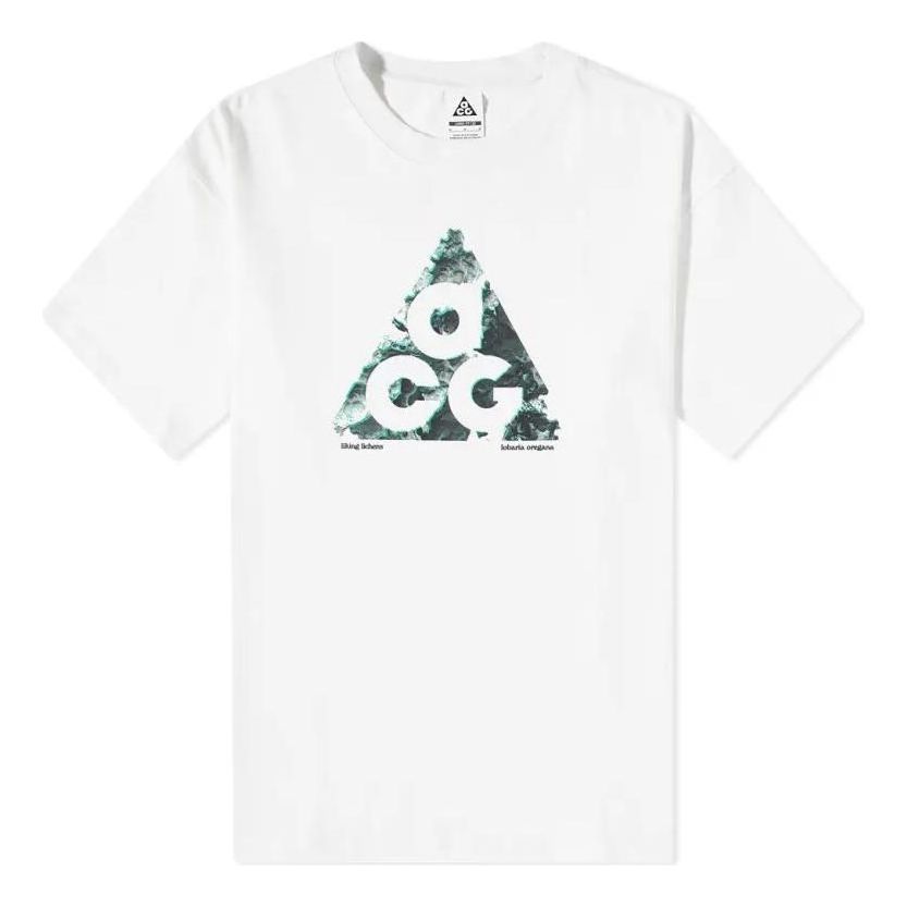 Nike ACG Logo Tee 'White' DV9636-100 sold by KicksCrew