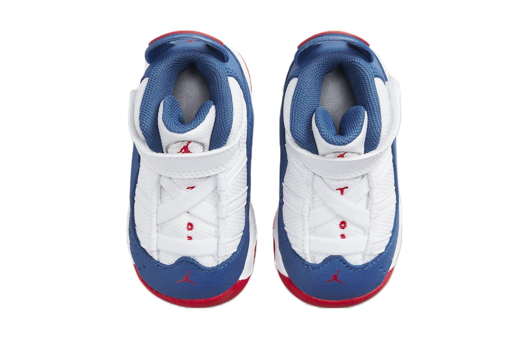 (TD) Air Jordan 6 Rings 'White True Blue' 323420-140 sold by KicksCrew product image thumbnail 4