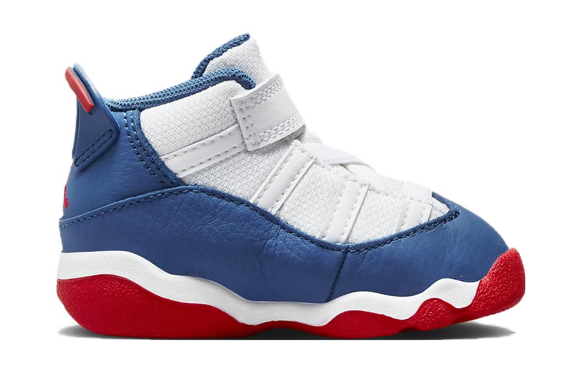 (TD) Air Jordan 6 Rings 'White True Blue' 323420-140 sold by KicksCrew product image thumbnail 2