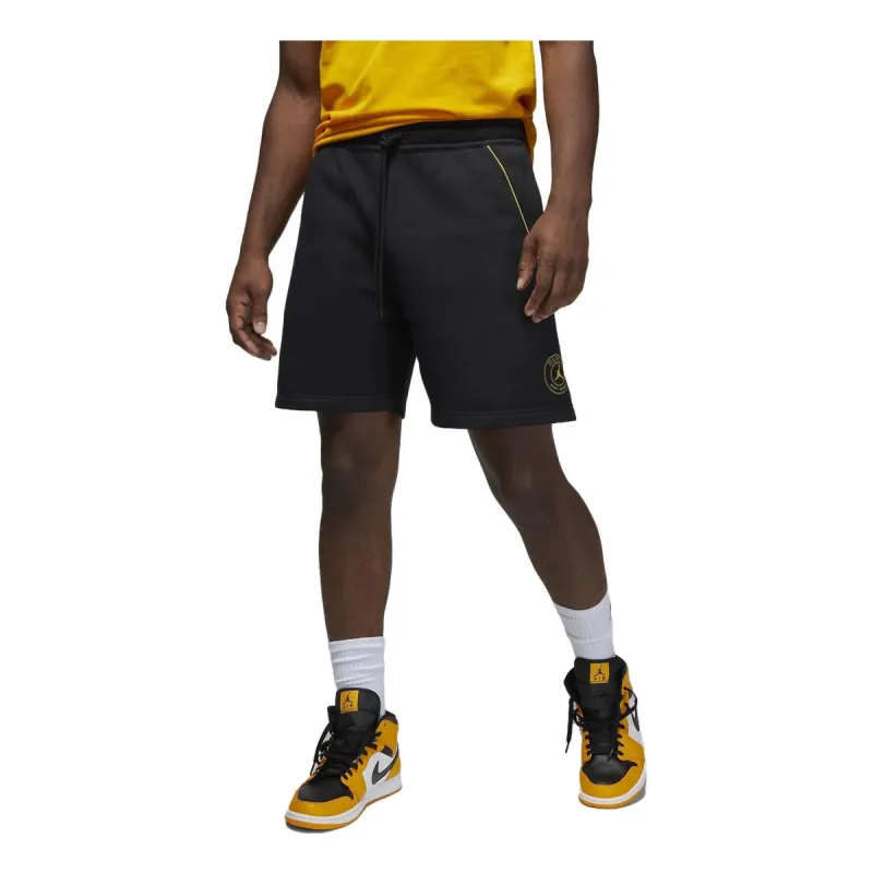 Air Jordan Paris-Saint Germain Fleece Shorts 'Black' DV0619-010 sold by KicksCrew