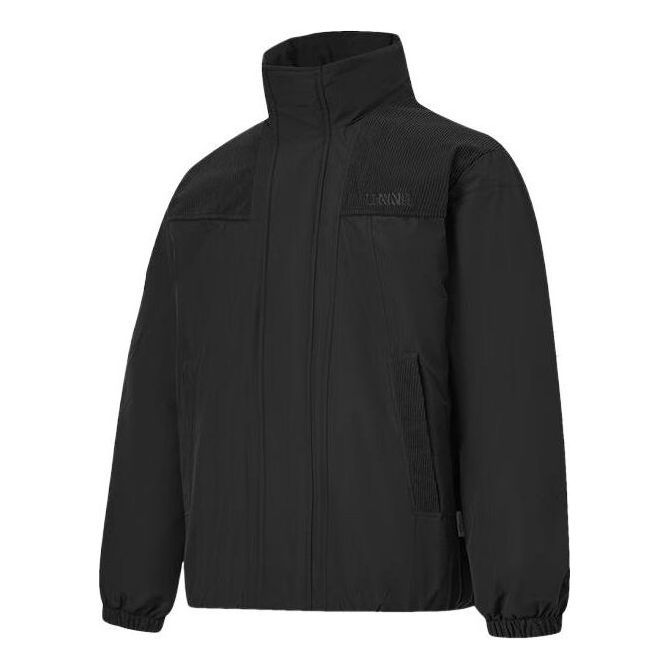 Li-Ning Sports Style Short Down Jacket 'Black' AYMT147-3 sold by KicksCrew
