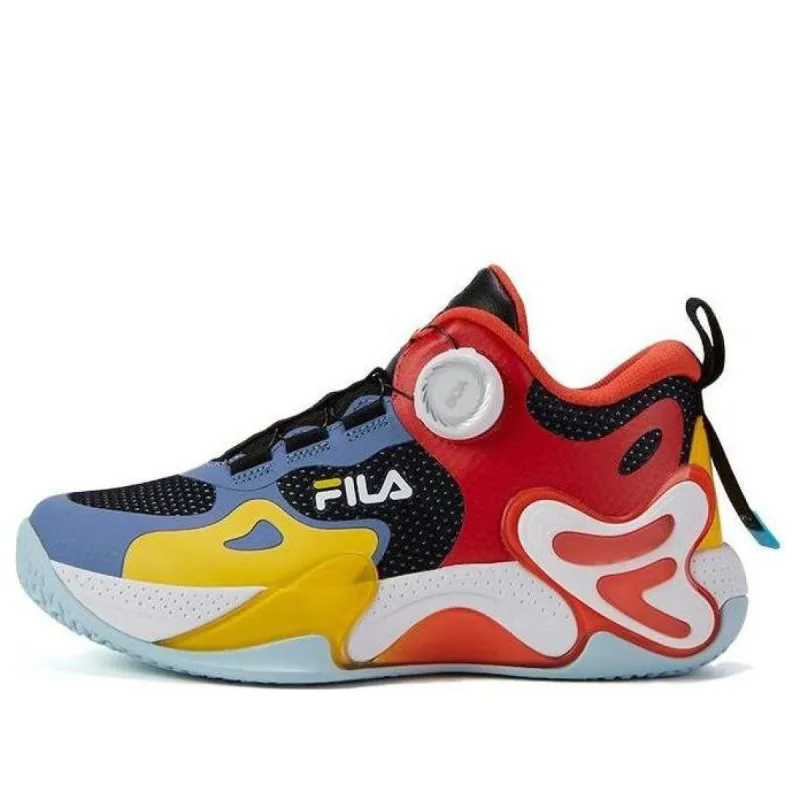 (GS) FILA Sportswear Basketball Sneakers 'Blue Red White' K15B312203FCA sold by KicksCrew