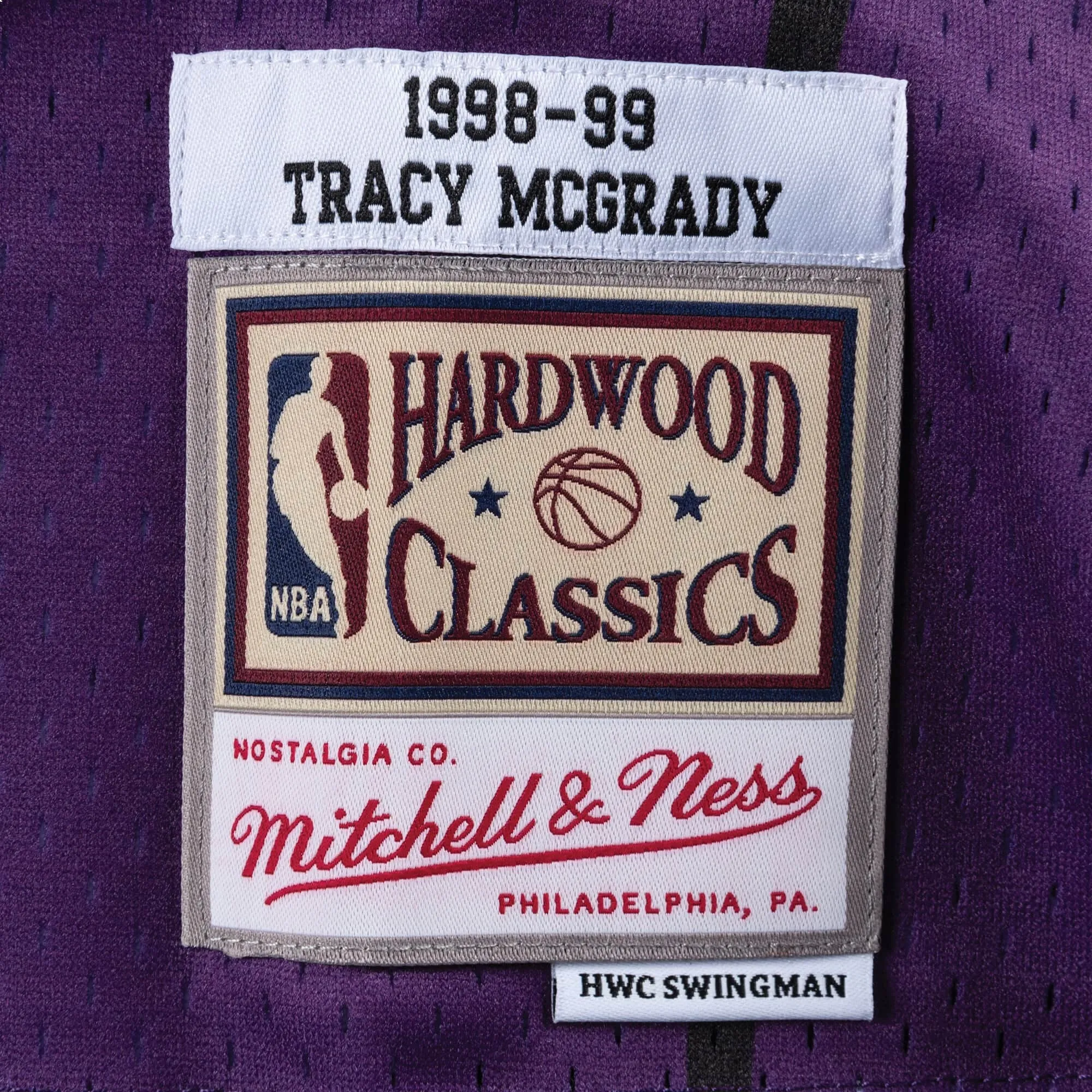Mitchell & Ness x NBA Toronto Raptors 1998-99 Road Swingman Jersey 'Tracy McGrady 1' MN-NBA-353J-336-FGYTMC-TORRAP sold by KicksCrew product image thumbnail 3