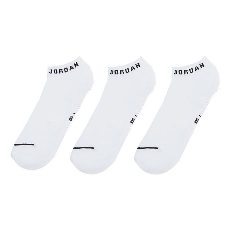 Air Jordan Everyday No-show Socks 'White' DX9656-100 sold by KicksCrew