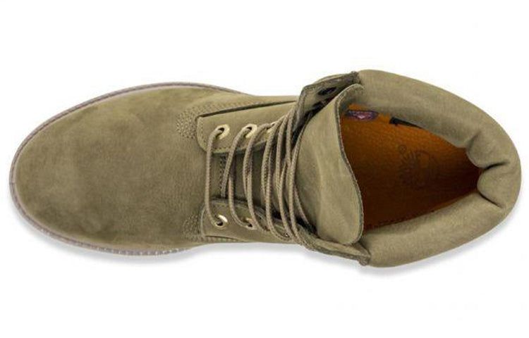 Timberland 6 Inch Premium Waterproof Boot 'Olive Nubuck' A1YQ1 sold by KicksCrew product image thumbnail 4