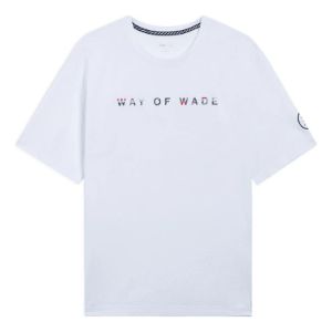 Li-Ning Way Of Wade Code Graphic T-shirt 'White' AHSS437-3 sold by KicksCrew