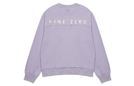 (WMNS) New Balance Logo Sweatshirt 'Purple' 5CC39752-DV sold by KicksCrew