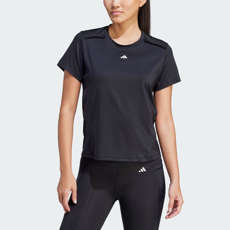 (WMNS) Adidas Power Tee 'Black' IN6208 sold by KicksCrew product image thumbnail 2