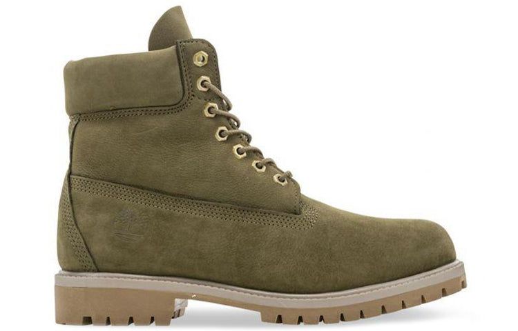 Timberland 6 Inch Premium Waterproof Boot 'Olive Nubuck' A1YQ1 sold by KicksCrew product image thumbnail 2