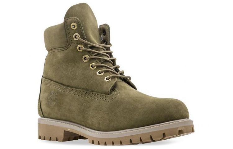 Timberland 6 Inch Premium Waterproof Boot 'Olive Nubuck' A1YQ1 sold by KicksCrew product image thumbnail 3