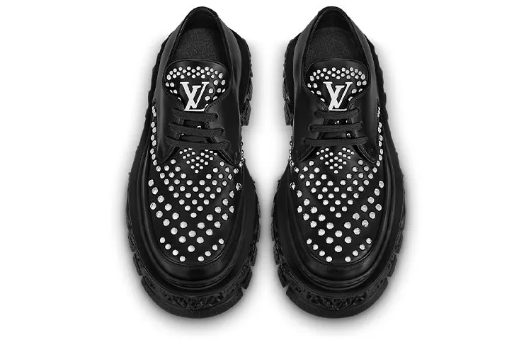 LOUIS VUITTON Derby LV Baroque Shoes 'Black' 1ABLO4 sold by KicksCrew product image thumbnail 2