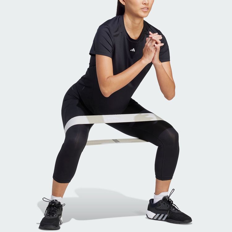 (WMNS) Adidas Power Tee 'Black' IN6208 sold by KicksCrew product image thumbnail 4