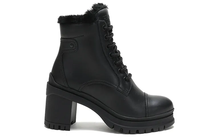 (WMNS) PRADA Fur Lined Ankle Boots 'Black' 1T584L_3KK9_F0002_F_ZF55 sold by KicksCrew product image thumbnail 2