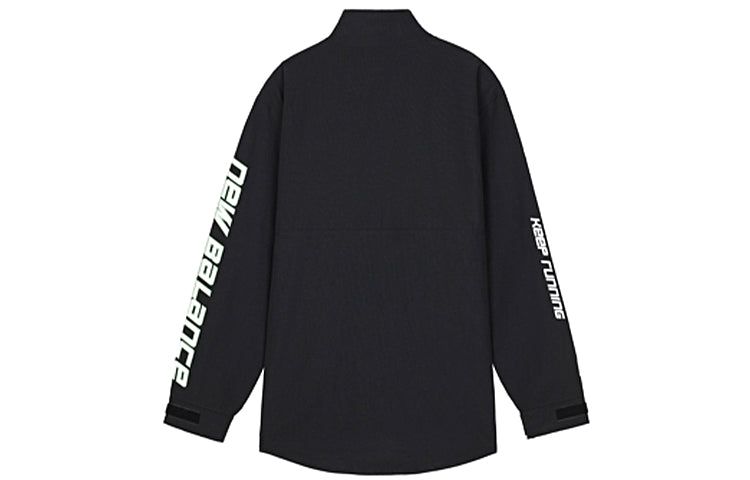 New Balance Keep Running Sweatshirt 'Black White' AMJ03321-BK sold by KicksCrew product image thumbnail 2