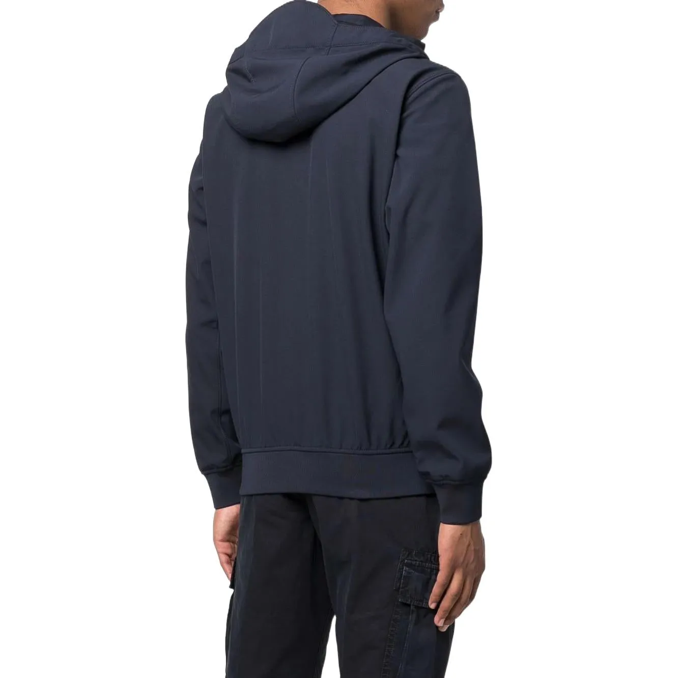 STONE ISLAND Soft Shell-R Hooded Jacket 'Navy' 761540427-V0020 sold by KicksCrew product image thumbnail 2