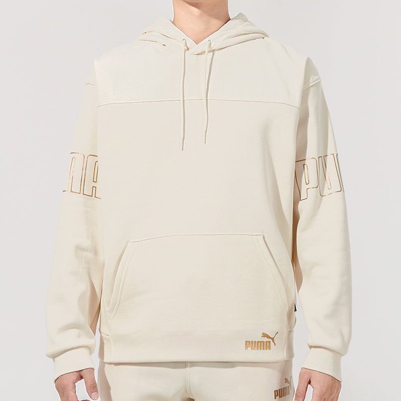 Puma Winterized Logo Hoodie 'Beige' 848255-73 sold by KicksCrew product image thumbnail 3