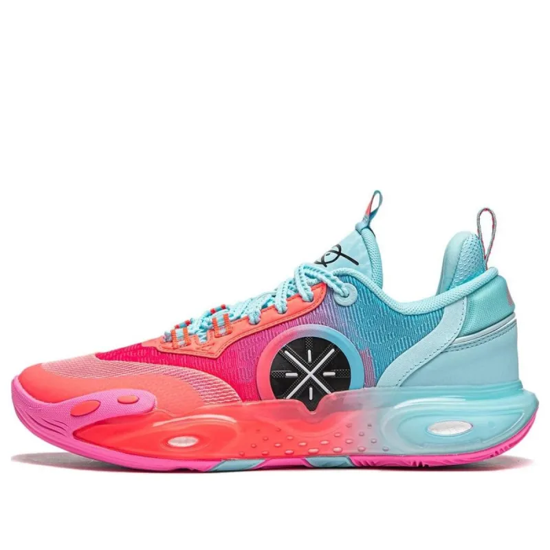 (GS) Li-Ning Wade All City 12 'Mint Blue Pink' YKBU020-3 sold by KicksCrew