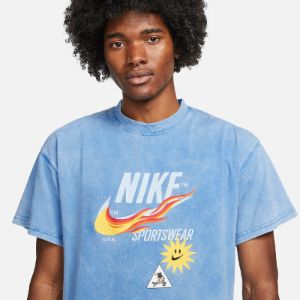 Nike Sportswear Max90 T-Shirt 'Blue' DZ3055-480 sold by KicksCrew