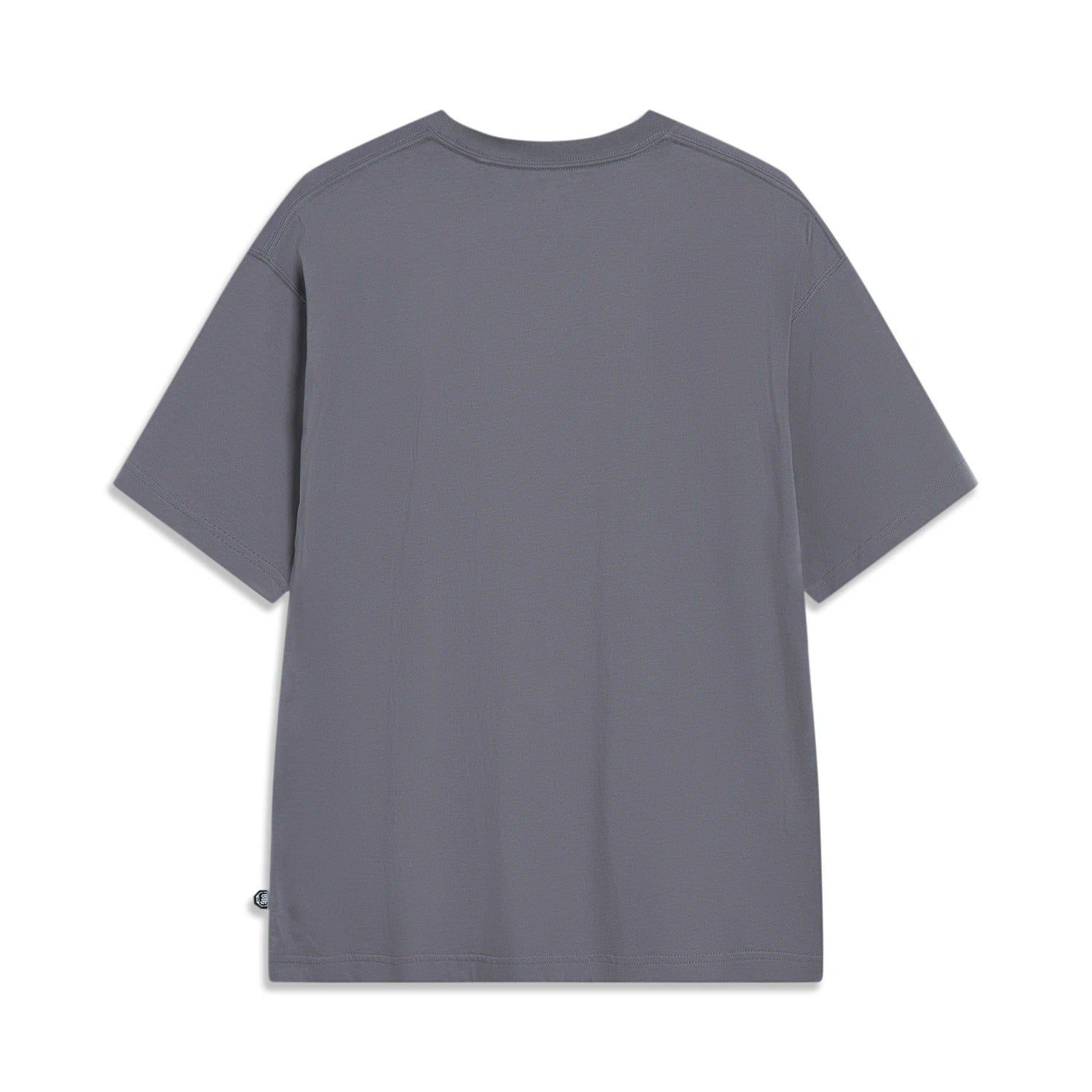 Li-Ning BadFive Cartoon Graphic T-shirt 'Smoke Grey' AHST509-8 sold by KicksCrew product image thumbnail 2