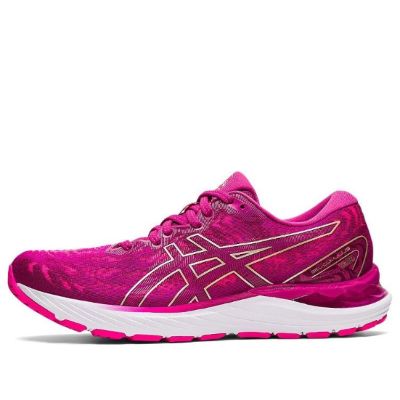(WMNS) ASICS Gel-Cumulus 23 'Fuchsia Red' 1012A888-602 sold by KicksCrew