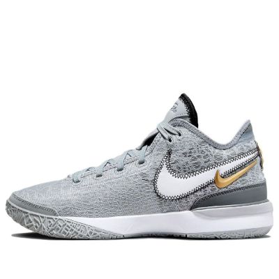 Nike Zoom LeBron NXXT Gen 'Wolf Grey Metallic Gold' DR8784-004 sold by KicksCrew