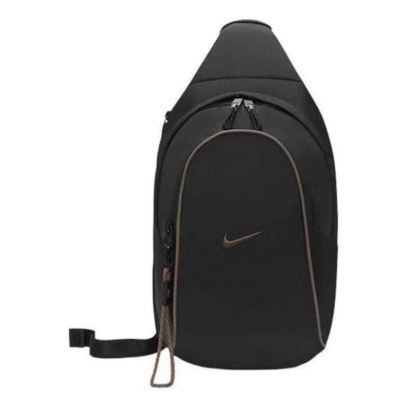 Nike Sportswear Essential Sling Bag 8L 'Black Ironstone' DJ9796-010 sold by KicksCrew