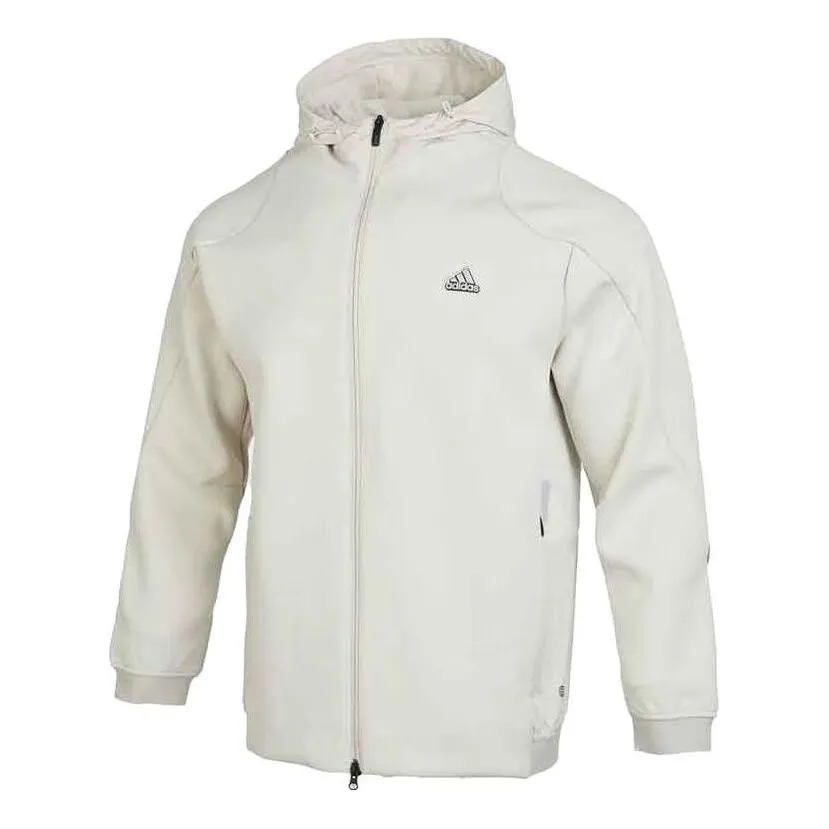 adidas Tech Premium Woven Jacket 'White' HY5836 sold by KicksCrew