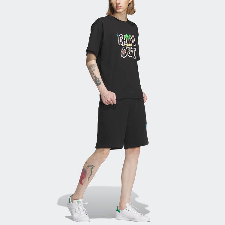 Adidas Originals Knit Shorts 'Black' IP7545 sold by KicksCrew product image thumbnail 4